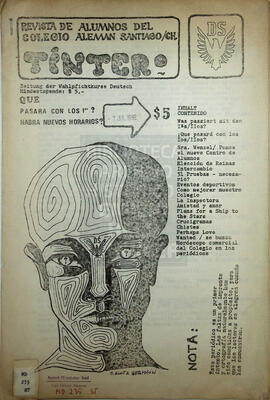 Tintero. Revista de Alumnos del Colegio Aleman de Santiago