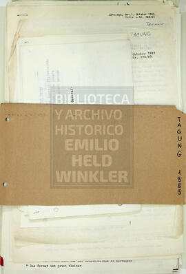 DCB-Tagung 1984-1985