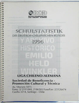 Schulstatistik des Deutsch-Chilenischen Bundes 1996