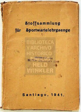 Stoffsammlung für Sportwartelehrgaenge
