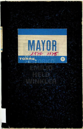 Libro contable 1970-1975