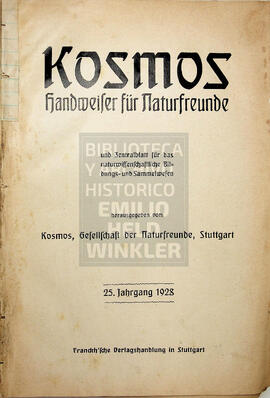 Kosmos, Handweiser fur Naturfreunde