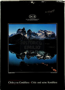 Calendario 1986 DCB. Chile y su Cordillera