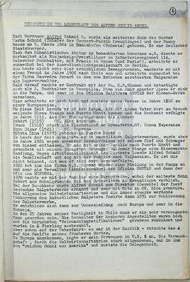 Rekonstruierter Lebenslauf des Alfred Schmid Reuss