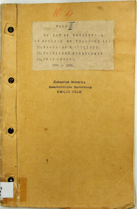 Copias de Escrituras de Compras de Terrenos por 1. Bernardo Philippi 2. Francisco Kindermann 3. Juan Renous 1844 - 1848