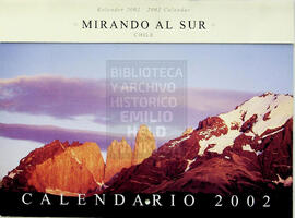 Calendario 2002 DCB. Mirando al sur