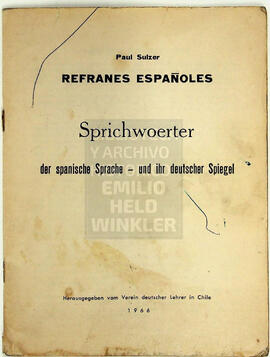 Refranes españoles. Sprichwoerter der spaniche Sprache-und ihr deutscher Speigel