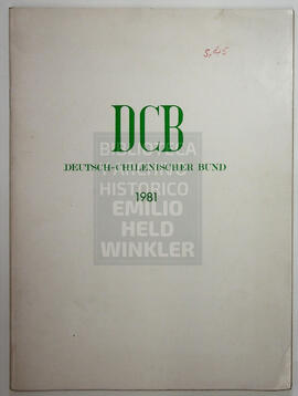 DCB.Deutsch-Chilenischer Bund 1981