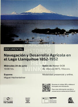 Documental: Navegación y Desarrollo Agrícola en el Lago Llanquihue 1852-1952
