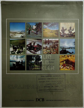 Calendario 1981 DCB. Si vas para Chile