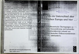 "Welch ein Unterschied aber zwischen Europa und hier..."