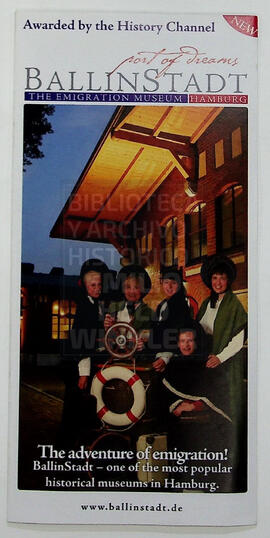 Port of Dreams. BallinStadt, the emigration museum. Hamburg.