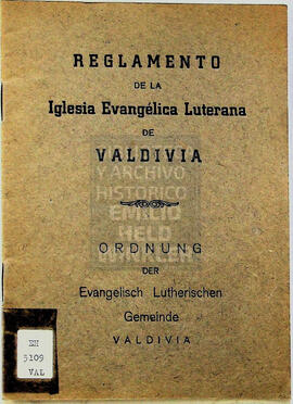 Reglamento de la Iglesia Evangélica Luterana de Valdivia
