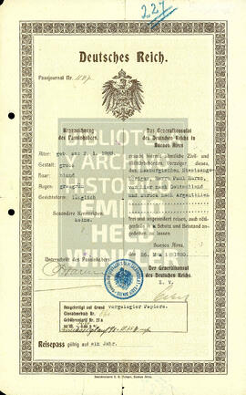 Pasaporte Pablo Harms