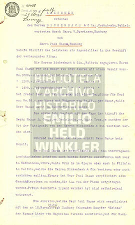 Contrato Bickenbach & Cia