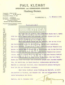 Certificado de conducta y recomendación